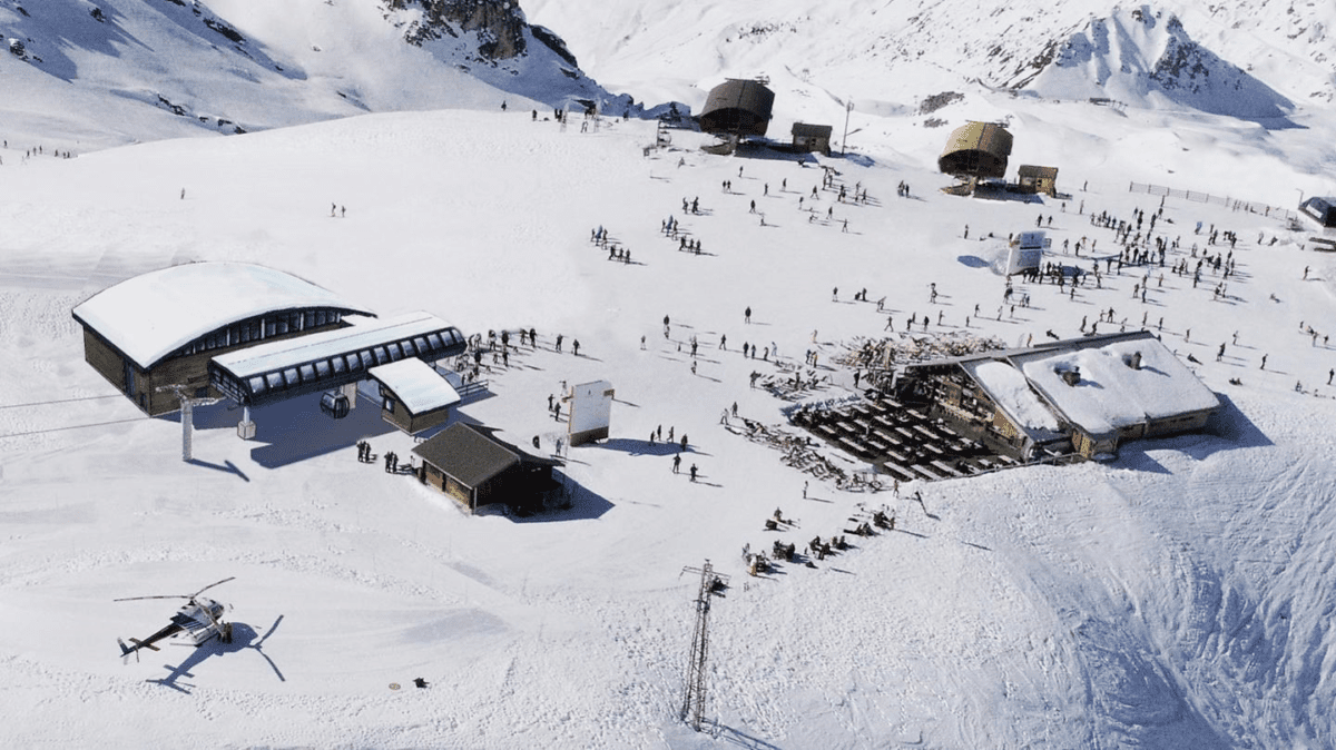 La Plagne Glacier Changes Update La Plagne 360