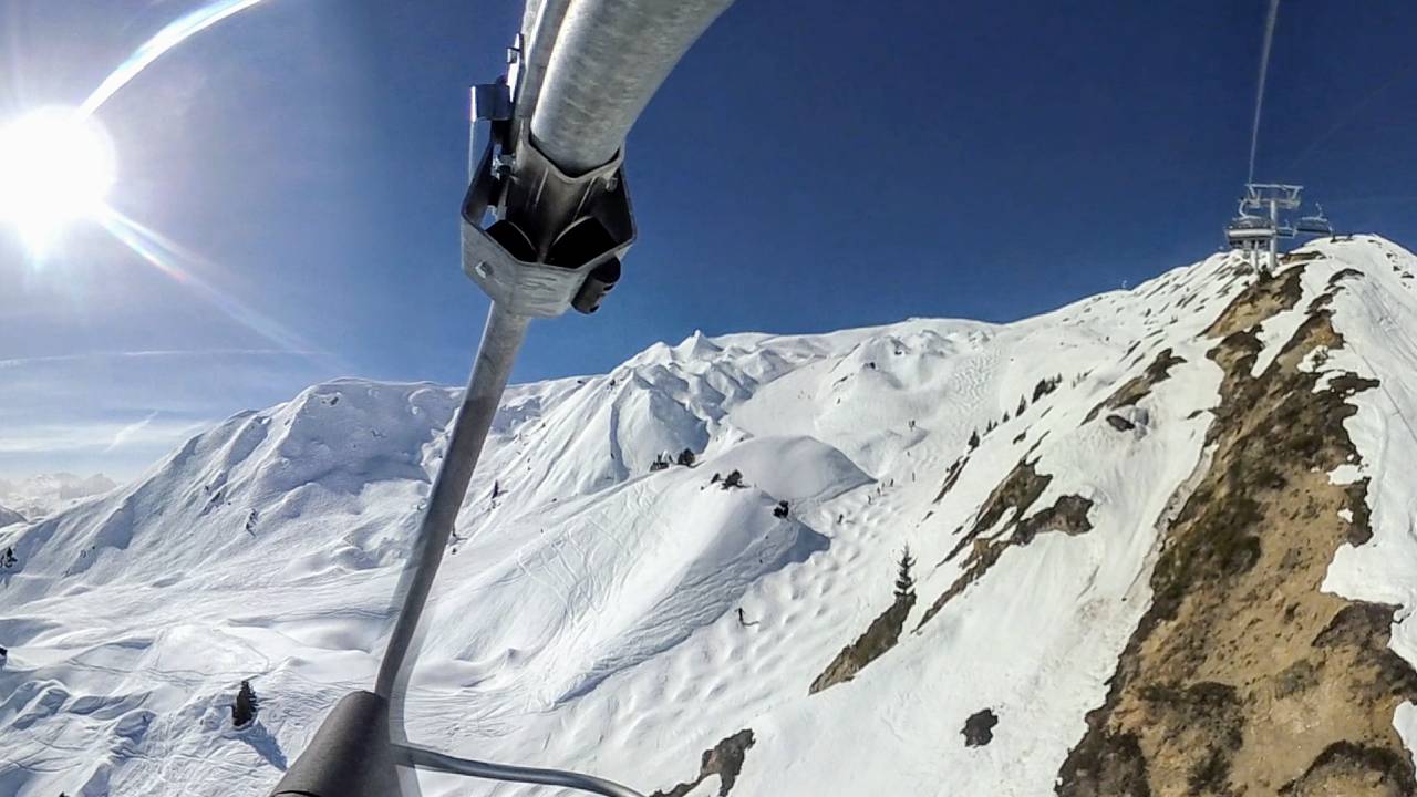 Verdons Sud lift in the Champagny sector of La Plagne
