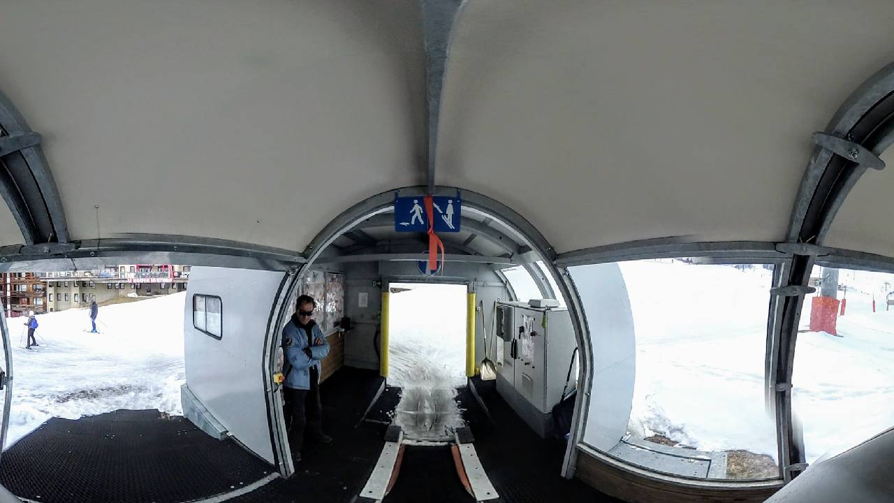 Plagne Bellecôte lift Ourson