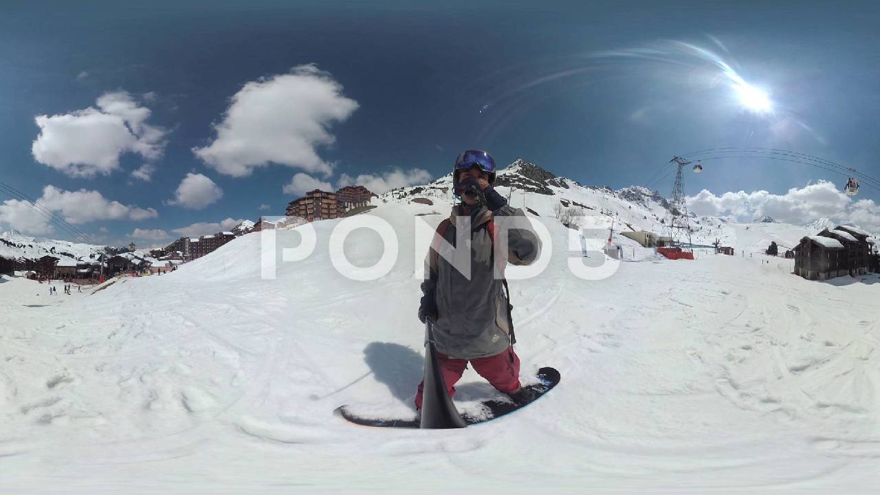 Downloadable 360VR video footage filmed around La Plagne available for your next video project