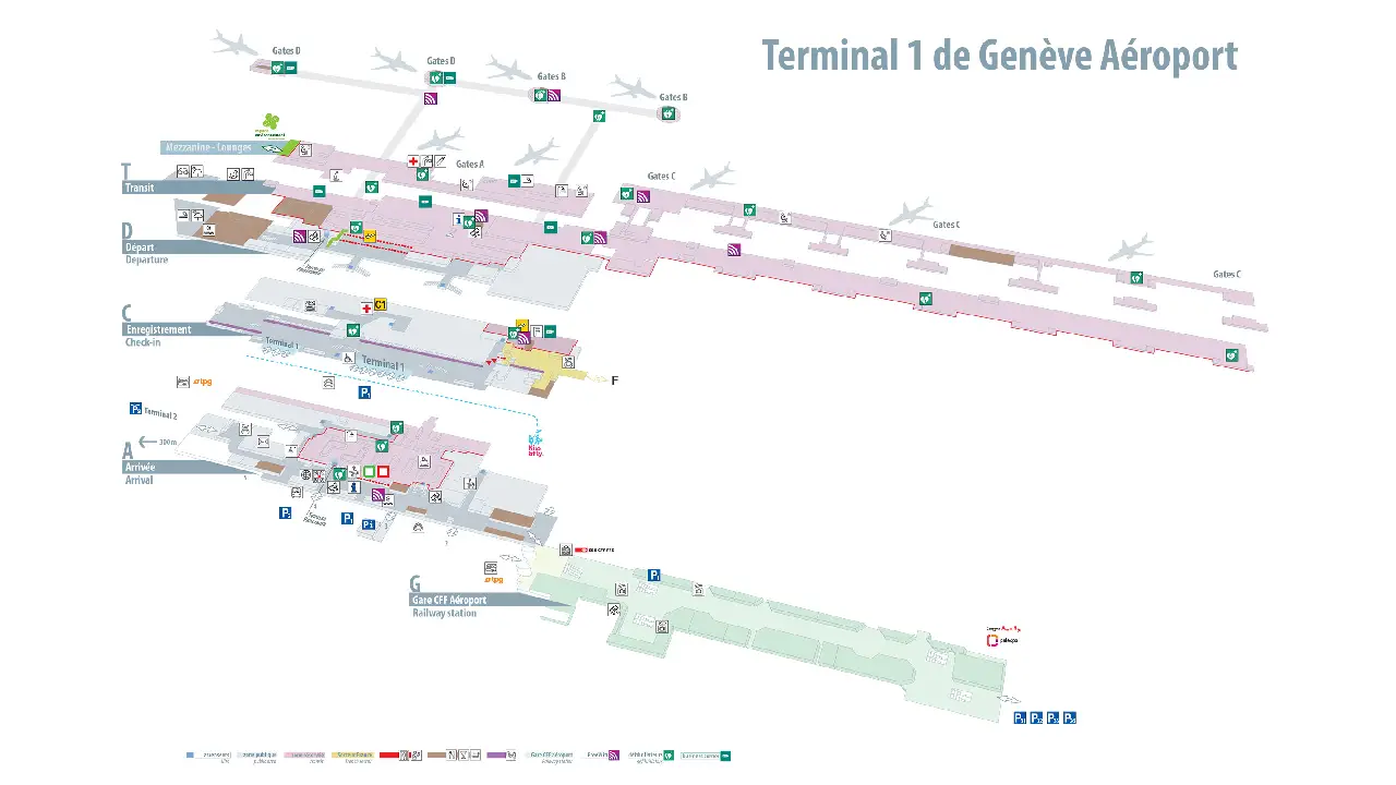 Is Geneva airport big