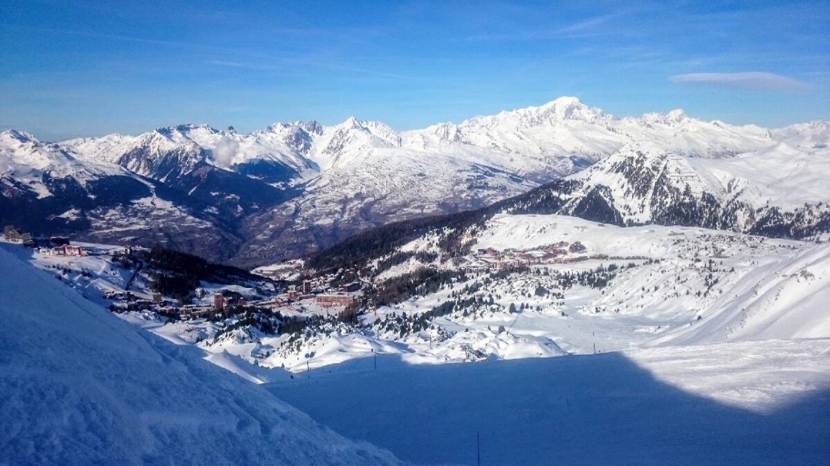 Is February a good time to book a ski holiday to La Plagne - what is the weather like 