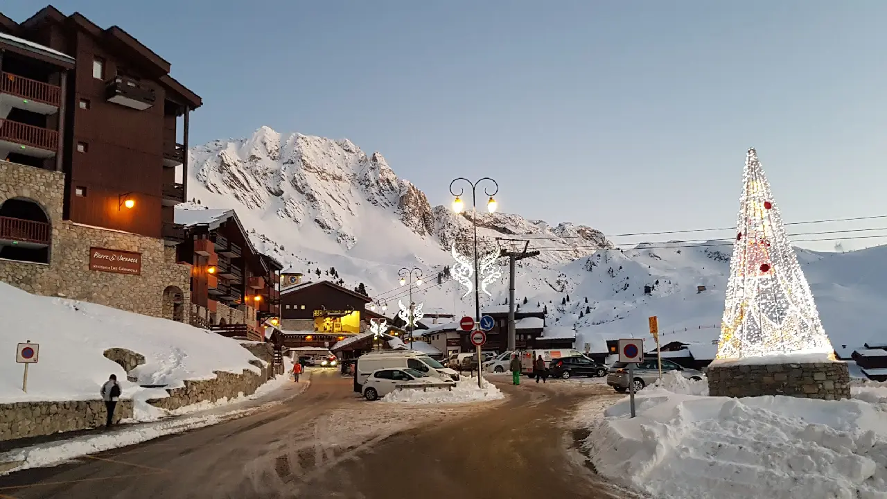 Is La Plagne a pretty ski resort