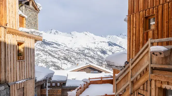 La Plagne webcams situated in the villages