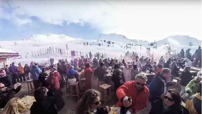 Where are the best apres ski bars in La Plagne