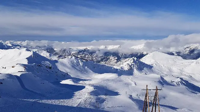 La Plagne extra information including how to get to the resort by train, parking zones in La Plagne and supermarket information