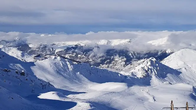 La Plagne conditions December, La Plagne conditions January, La Plagne conditions February, La Plagne conditions March, La Plagne conditions April