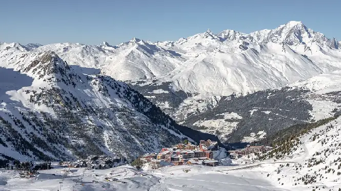 les arcs weather and piste conditions