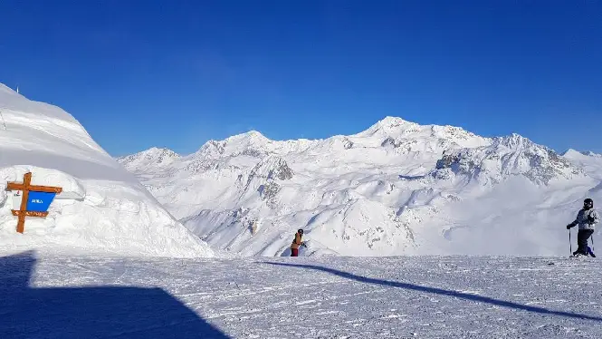 La Plagne best intermediate pistes