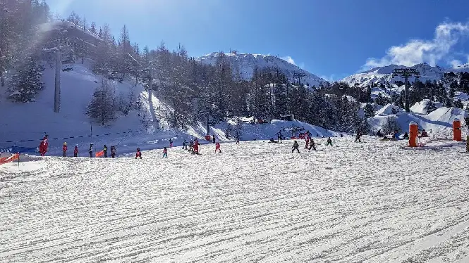La Plagne green pistes