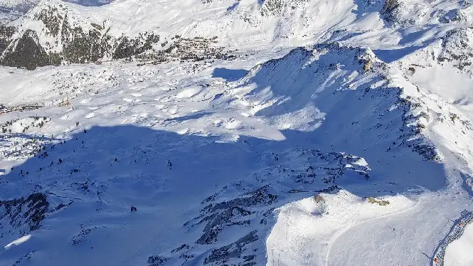 La Plagne black pistes