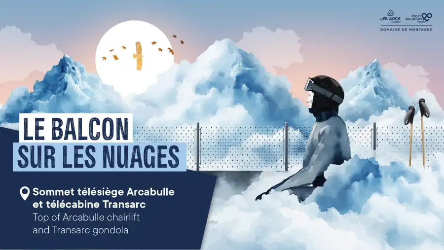 New for 2025/26 in Les Arcs, Paradiski - Le Balcon sur les Nuages 