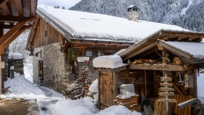 Champagny-en-Vanoise village in La Plagne