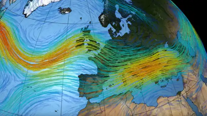 How the jet stream affects La Plagne weather