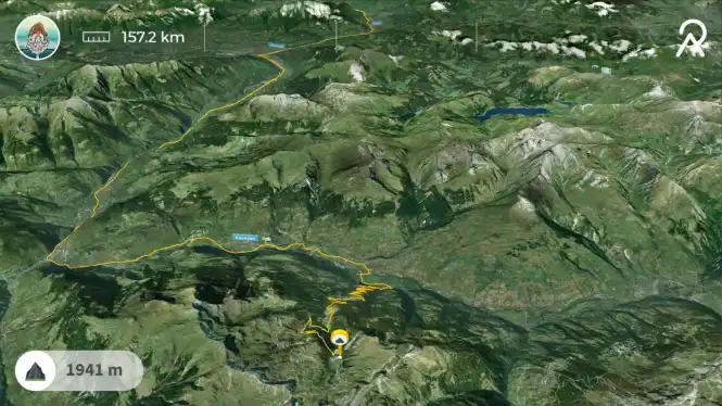 La Plagne transfer routes map