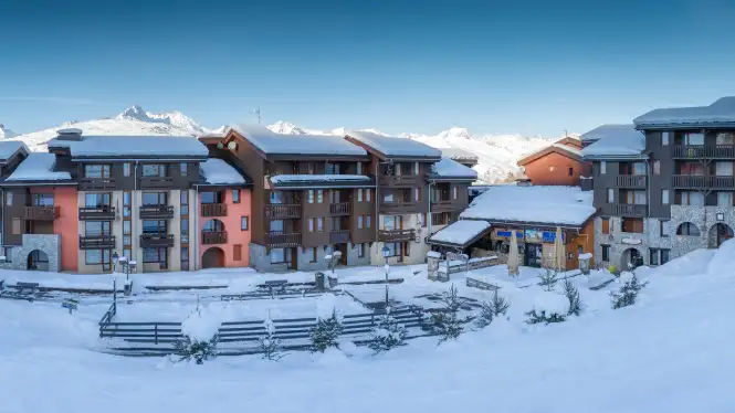 Montchavin village in La Plagne