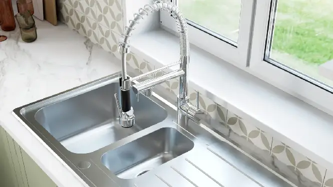 Kitchen sink image used in an article about not over-packing for a ski trip