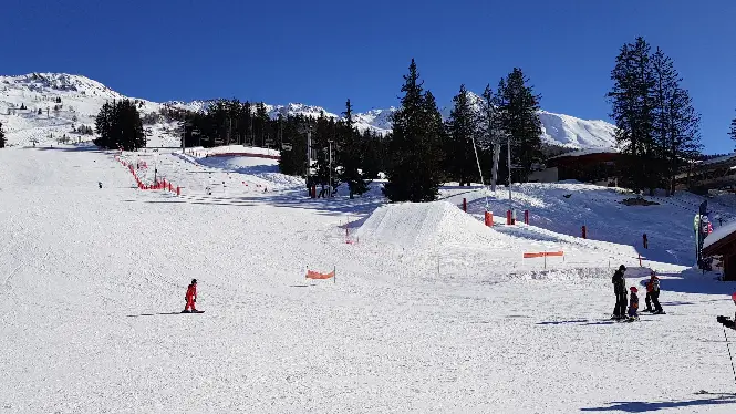 Les Arcs in the Paradiski ski area