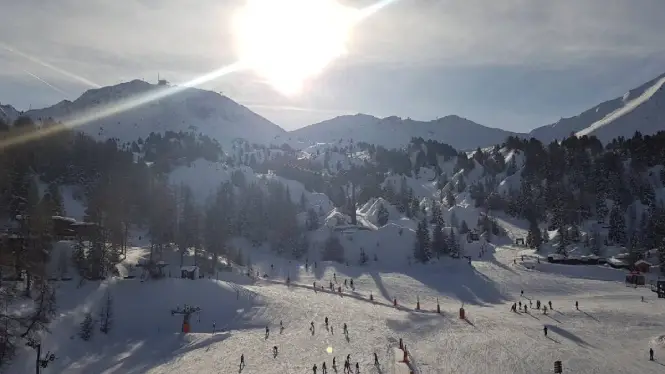 Plagne Centre Grande Rochette view