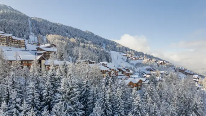 La Plagne's Montchavin is great for powder days