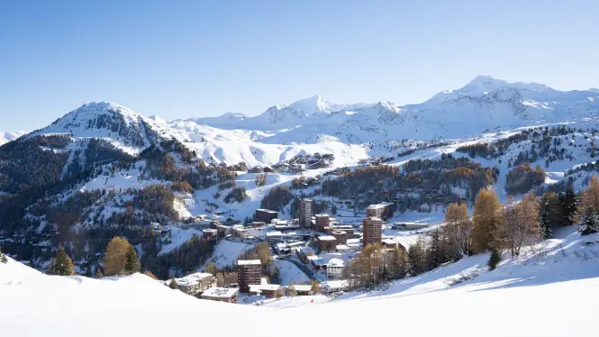 La Plagne's Plagne Centre is not a good place to go on bad weather days