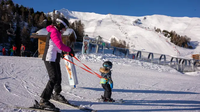 La Plagne beginner lesson in Plagne Centre