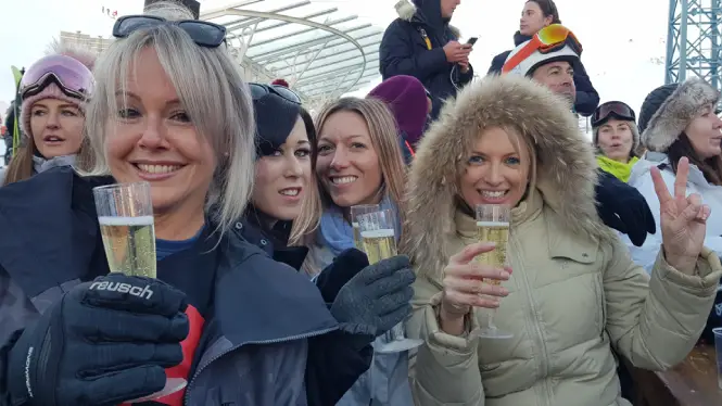 Seasonnaires at Folie Douce Val d'Isère