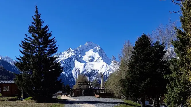 Les Deux Alpes ski area France